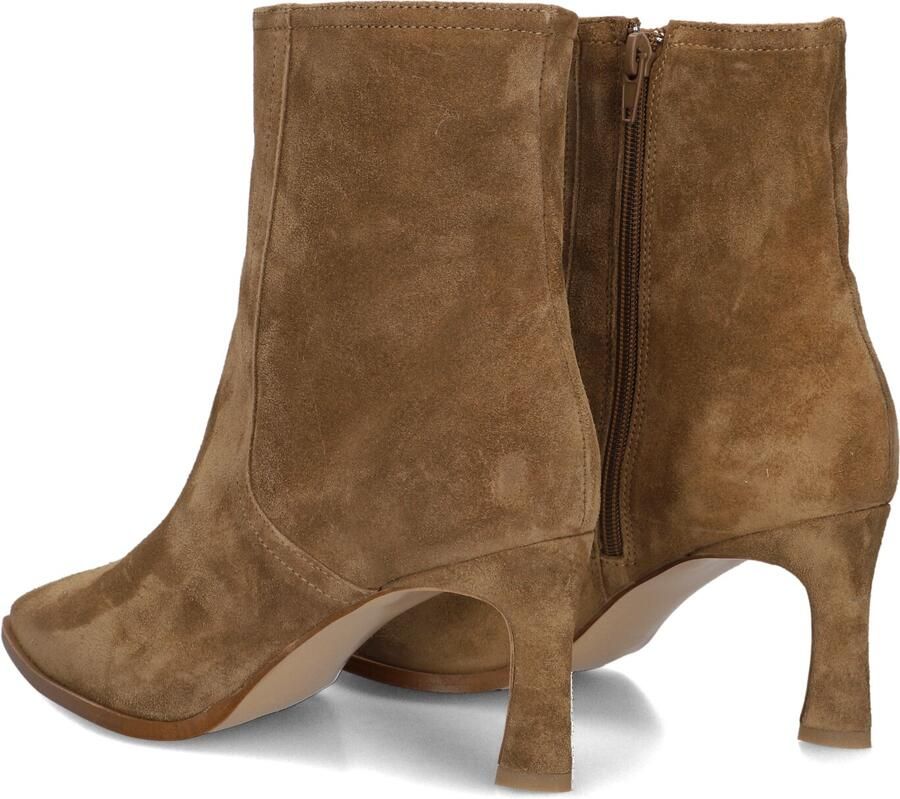 LINA LOCCHI Enkellaarsjes Dames Av 136 Lis Maat: 39 Materiaal: Suède Kleur: Camel - Foto 4