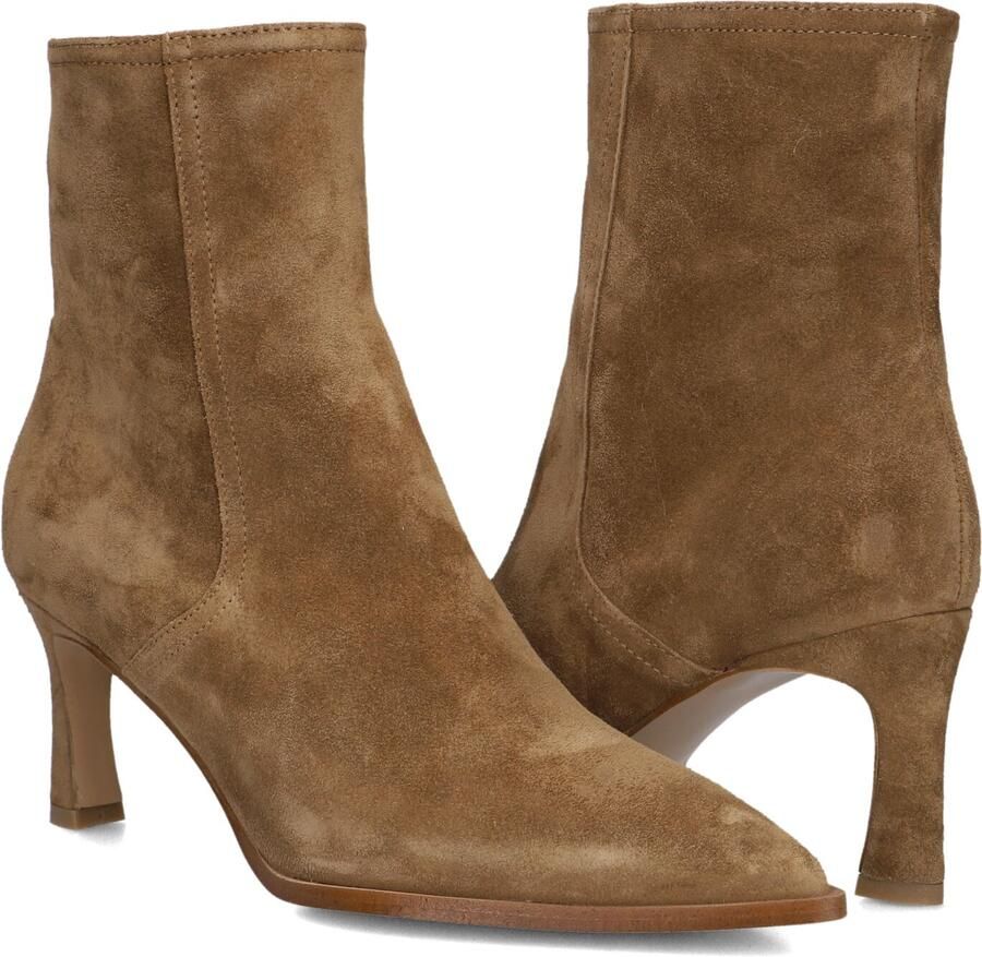 LINA LOCCHI Enkellaarsjes Dames Av 136 Lis Maat: 39 Materiaal: Suède Kleur: Camel - Foto 2