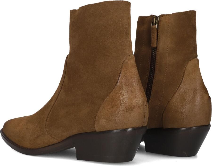 LINA LOCCHI Enkellaarsjes Dames Aw400 Suède Camel - Foto 3