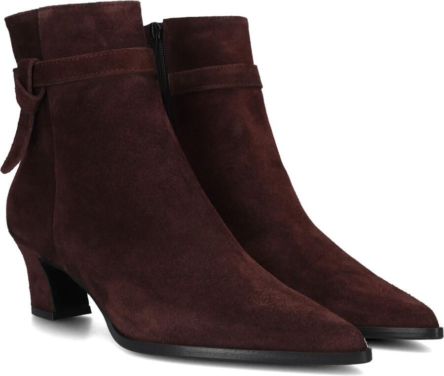 LINA LOCCHI Bruine Enkellaarsjes Ax 122