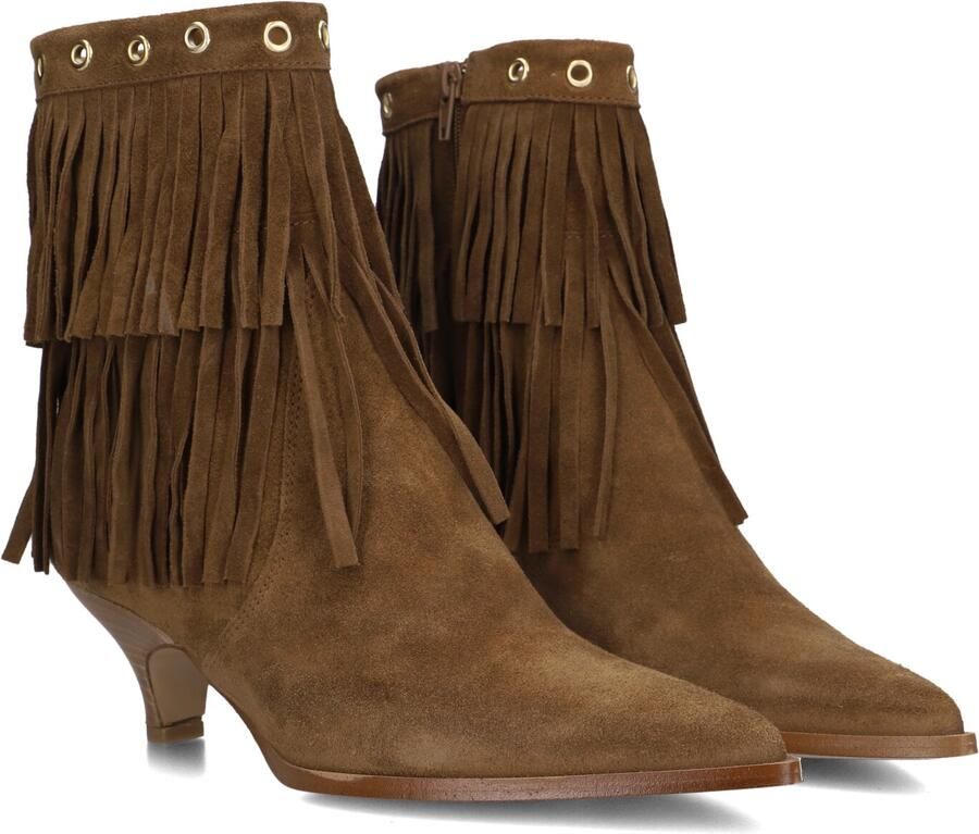 LINA LOCCHI Enkellaarsjes Dames Az52 1 Maat: 40 Materiaal: Suède Kleur: Bruin