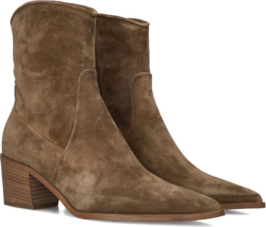 LINA LOCCHI Enkellaarsjes Dames Az71 Maat: 41 Materiaal: Suède Kleur: Bruin