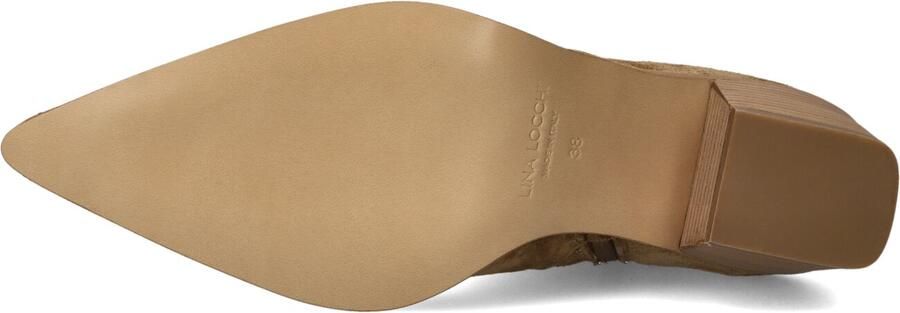 LINA LOCCHI Enkellaarsjes Dames Az71 Maat: 38 Materiaal: Suède Kleur: Bruin - Foto 5