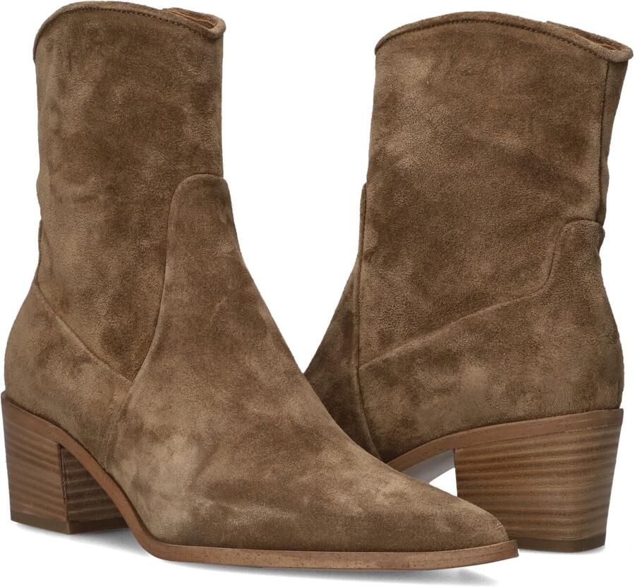 LINA LOCCHI Enkellaarsjes Dames Az71 Maat: 38 Materiaal: Suède Kleur: Bruin - Foto 2