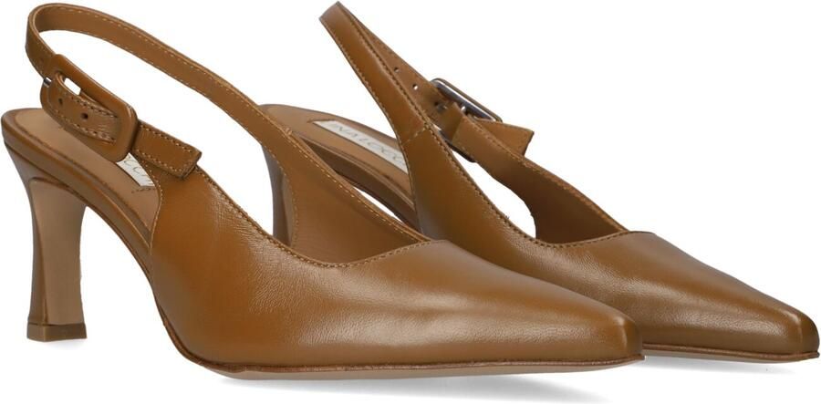 LINA LOCCHI Slingbacks Dames Au263 Maat: 41 Materiaal: Leer Kleur: Camel