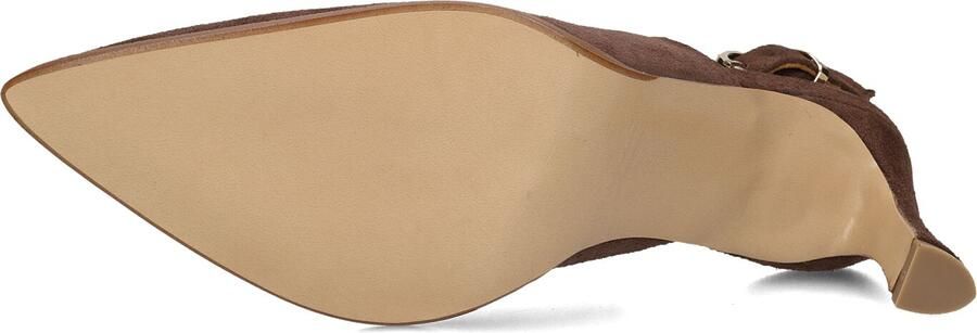LINA LOCCHI Slingbacks Dames Az12 Maat: 41 Materiaal: Suède Kleur: Bruin - Foto 5