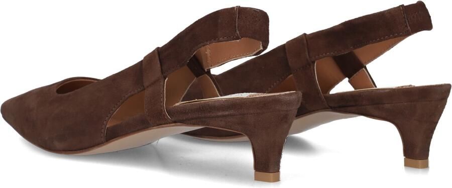 LINA LOCCHI Slingbacks Dames Az131 Maat: 42 Materiaal: Suède Kleur: Bruin - Foto 3