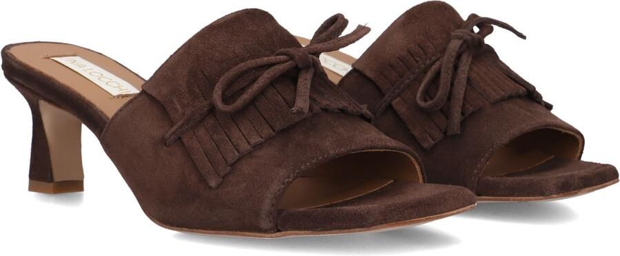 LINA LOCCHI Slingbacks Dames Az150 Maat: 42 Materiaal: Suède Kleur: Bruin