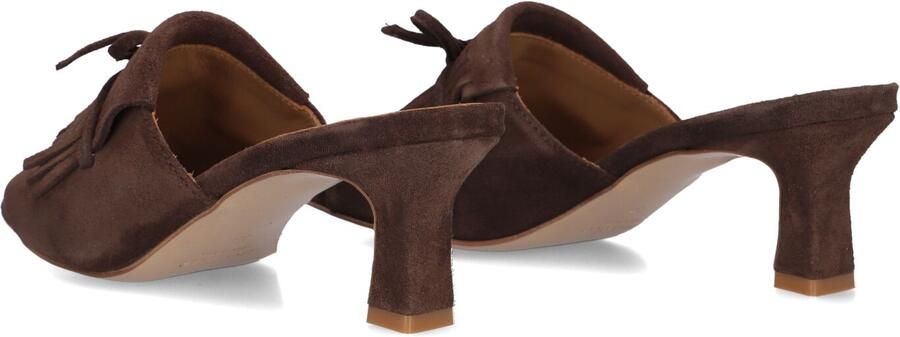 LINA LOCCHI Slingbacks Dames Az150 Maat: 40 Materiaal: Suède Kleur: Bruin - Foto 5