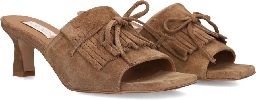 LINA LOCCHI Slingbacks Dames Az150 Maat: 41 Materiaal: Suède Kleur: Camel