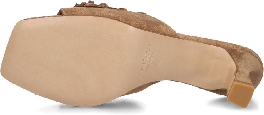 LINA LOCCHI Slingbacks Dames Az150 Maat: 37 Materiaal: Suède Kleur: Camel - Foto 3