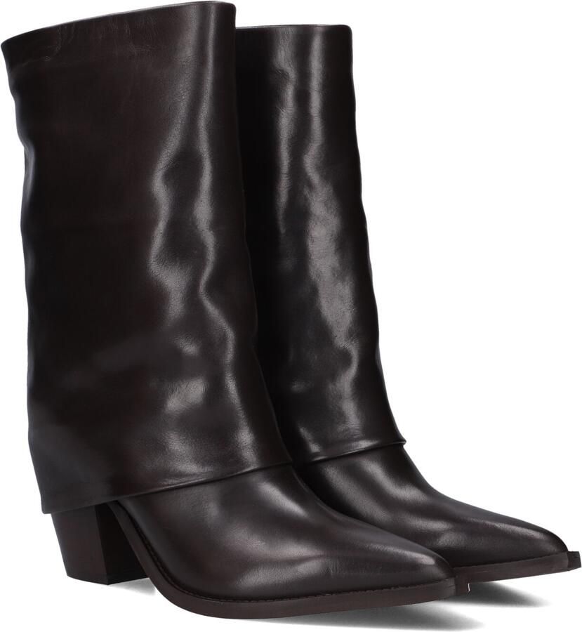 LINA LOCCHI Hoge Laarzen Dames Aw409 Leer Bruin