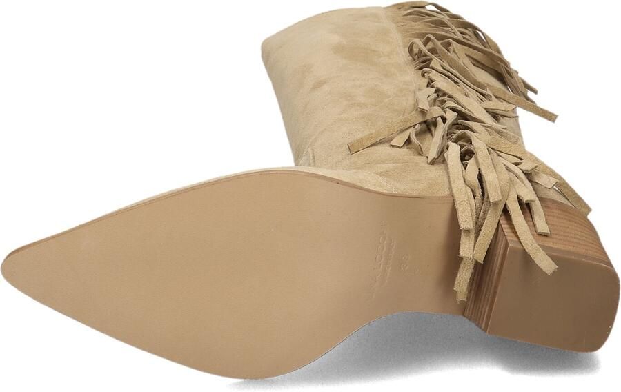 LINA LOCCHI Hoge Laarzen Dames Az53 Maat: 39 Materiaal: Suède Kleur: Camel - Foto 4