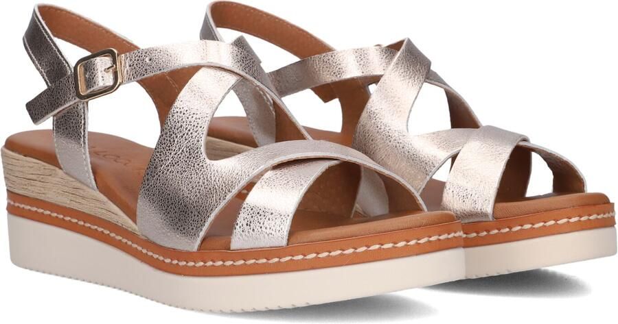 LINA LOCCHI Dames 5547 Maat: 41 Materiaal: Lakleer Kleur: Goudkleurig