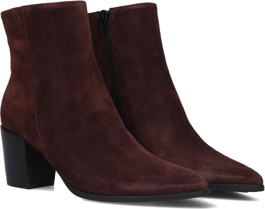 Lina Locchi At 156 Enkellaarsjes Enkelboots met rits Dames Bordeaux