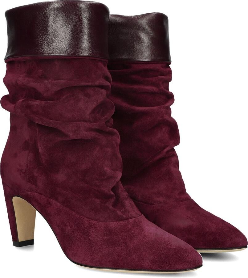 Lina Locchi Se4011 Laarzen Suède Dames Bordeaux
