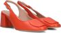 LINA LOCCHI Slingbacks Dames 010-150 Maat: 36 Materiaal: Leer Kleur: Rood - Thumbnail 1