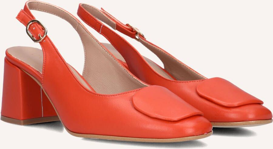 LINA LOCCHI Slingbacks Dames 010-150 Maat: 37 Materiaal: Leer Kleur: Rood