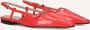 LINA LOCCHI Slingbacks Dames 010-22 Maat: 40 Materiaal: Lakleer Kleur: Rood - Thumbnail 1