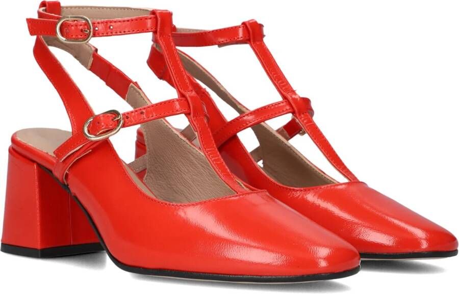 LINA LOCCHI Pumps Dames 010-50 Maat: 38 Materiaal: Lakleer Kleur: Rood