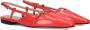 LINA LOCCHI Slingbacks Dames 010-22 Maat: 43 Materiaal: Lakleer Kleur: Rood - Thumbnail 1