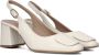 LINA LOCCHI Slingbacks Dames 010-150 Maat: 39 Materiaal: Leer Kleur: Beige - Thumbnail 1