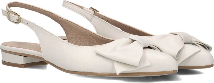 LINA LOCCHI Slingbacks Dames 010-73 Maat: 42 Materiaal: Suède Kleur: Gebroken wit