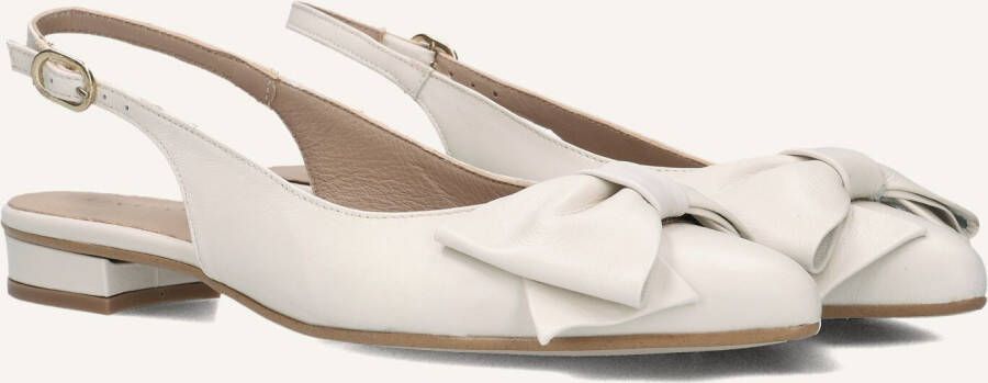 LINA LOCCHI Slingbacks Dames 010-73 Maat: 42 Materiaal: Suède Kleur: Gebroken wit