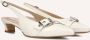 LINA LOCCHI Slingbacks Dames Au 23 Maat: 42 Materiaal: Lakleer Kleur: Wit - Thumbnail 1
