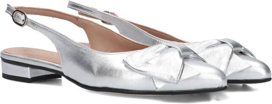 LINA LOCCHI Slingbacks Dames 010-73 Maat: 39 Materiaal: Leer Kleur: Zilver