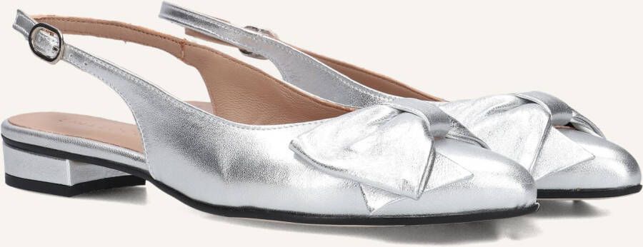 LINA LOCCHI Slingbacks Dames 010-73 Maat: 39 Materiaal: Leer Kleur: Zilver