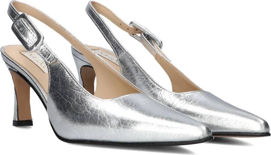 LINA LOCCHI Slingbacks Dames Au263\m Maat: 40 Materiaal: Leer Kleur: Zilver