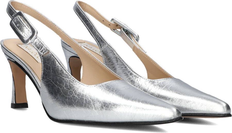 LINA LOCCHI Slingbacks Dames Au263\m Maat: 40 Materiaal: Leer Kleur: Zilver