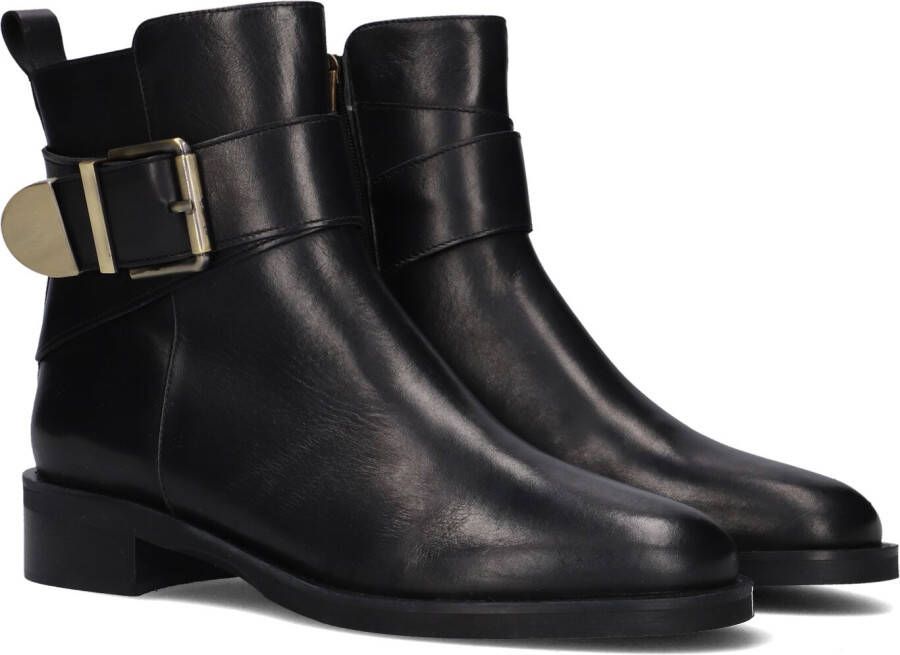 LINA LOCCHI Enkellaarsjes Dames 2232 Maat: 42 Materiaal: Leer Kleur: Zwart