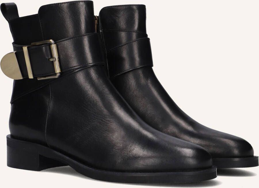 LINA LOCCHI Enkellaarsjes Dames 2232 Maat: 39 Materiaal: Leer Kleur: Zwart