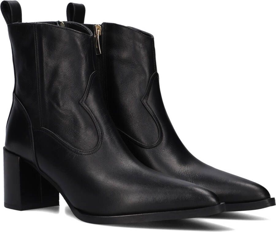 LINA LOCCHI Enkellaarsjes Dames 30731 Maat: 41 Materiaal: Leer Kleur: Zwart