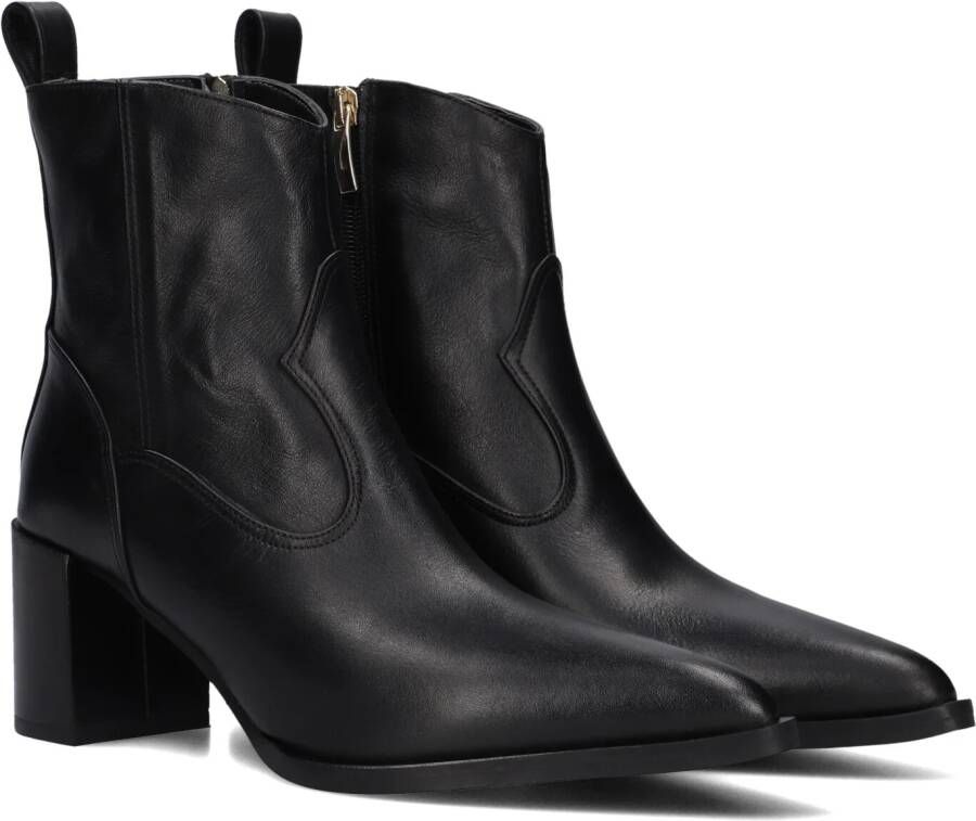 LINA LOCCHI Enkellaarsjes Dames 30731 Maat: 37 Materiaal: Leer Kleur: Zwart