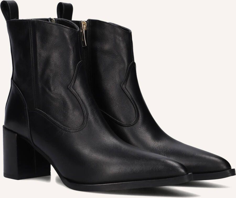 LINA LOCCHI Enkellaarsjes Dames 30731 Maat: 41 Materiaal: Leer Kleur: Zwart