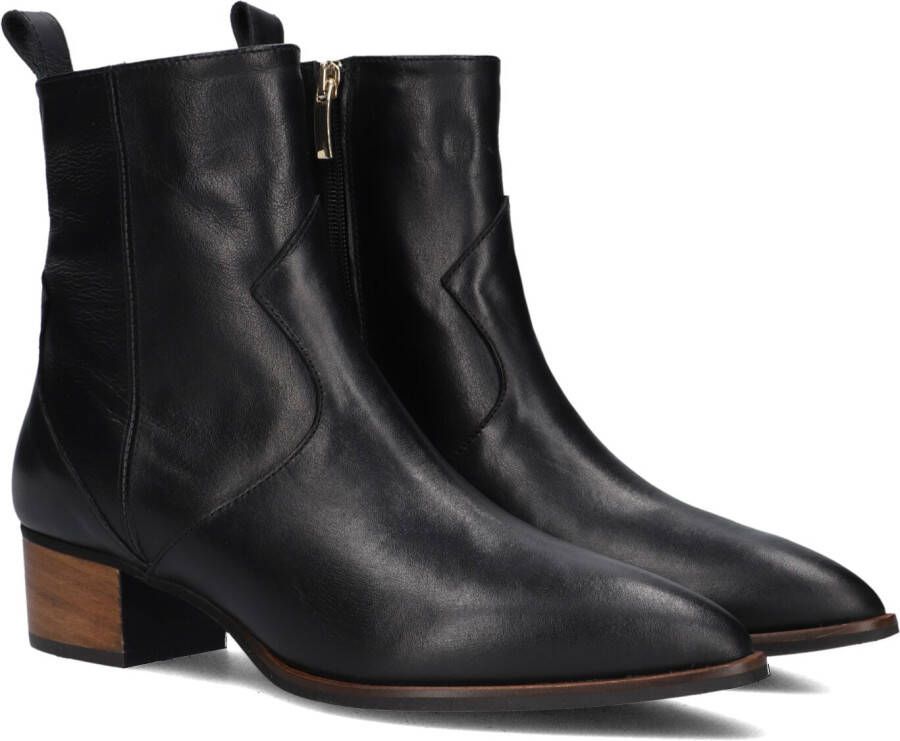 LINA LOCCHI Enkellaarsjes Dames 3231 Maat: 36 Materiaal: Leer Kleur: Zwart