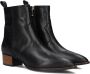 LINA LOCCHI Enkellaarsjes Dames 3231 Maat: 40 Materiaal: Leer Kleur: Zwart - Thumbnail 1