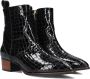 LINA LOCCHI Enkellaarsjes Dames 3231 Maat: 38 Materiaal: Lakleer Kleur: Zwart - Thumbnail 1