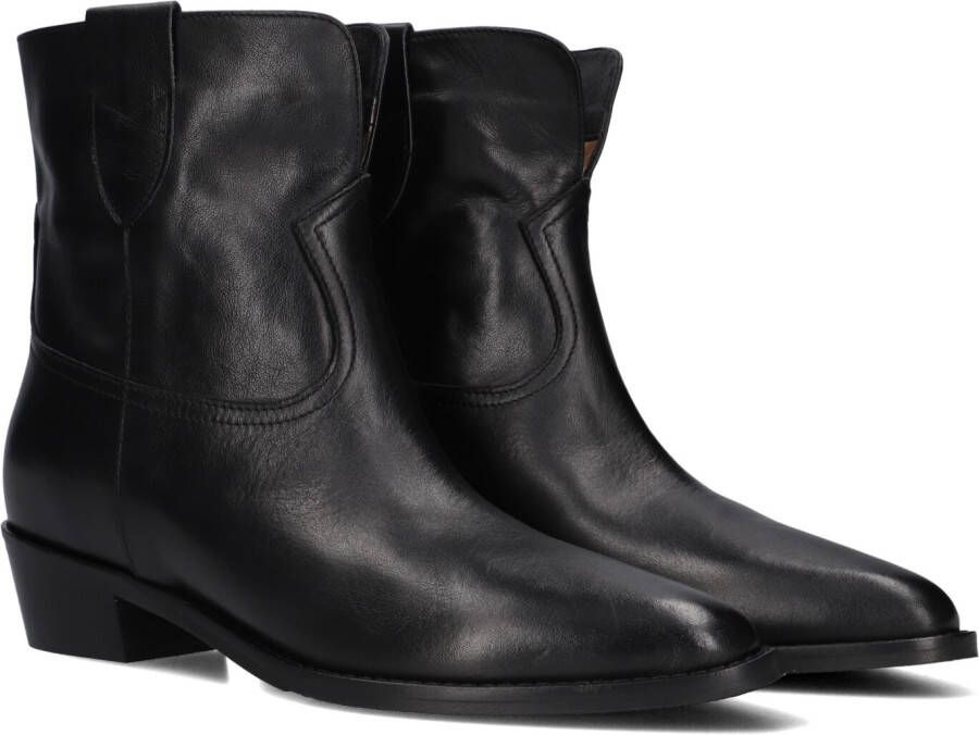LINA LOCCHI Enkellaarsjes Dames 39445 Maat: 39 Materiaal: Leer Kleur: Zwart
