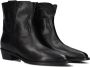 LINA LOCCHI Enkellaarsjes Dames 39445 Maat: 38 Materiaal: Leer Kleur: Zwart - Thumbnail 1