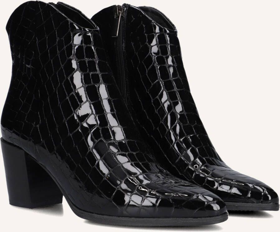 LINA LOCCHI Enkellaarsjes Dames At 152 Maat: 38 Materiaal: Leer Kleur: Zwart