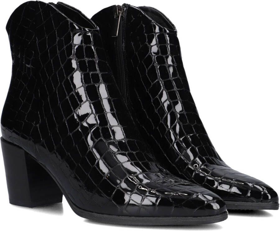 LINA LOCCHI Enkellaarsjes Dames At 152 Maat: 38 Materiaal: Leer Kleur: Zwart