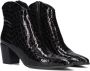LINA LOCCHI Enkellaarsjes Dames At 152 Maat: 37 Materiaal: Leer Kleur: Zwart - Thumbnail 1