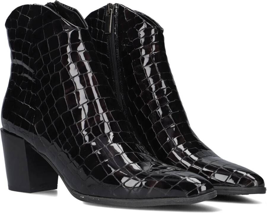 LINA LOCCHI Enkellaarsjes Dames At 152 Maat: 37 Materiaal: Leer Kleur: Zwart
