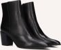 LINA LOCCHI Enkellaarsjes Dames At 156 Maat: 39 Materiaal: Leer Kleur: Zwart - Thumbnail 1