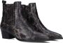 LINA LOCCHI Enkellaarsjes Dames Av 230 Maat: 42 Materiaal: Leer Kleur: Zwart - Thumbnail 1