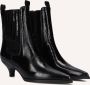 LINA LOCCHI Enkellaarsjes Dames Av 258 Maat: 43 Materiaal: Leer Kleur: Zwart - Thumbnail 1